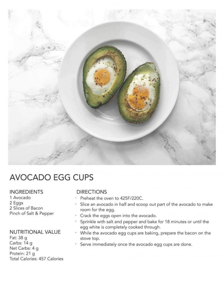 avocado egg cups