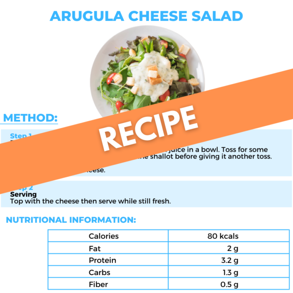 Arugula-Cheese-Salad