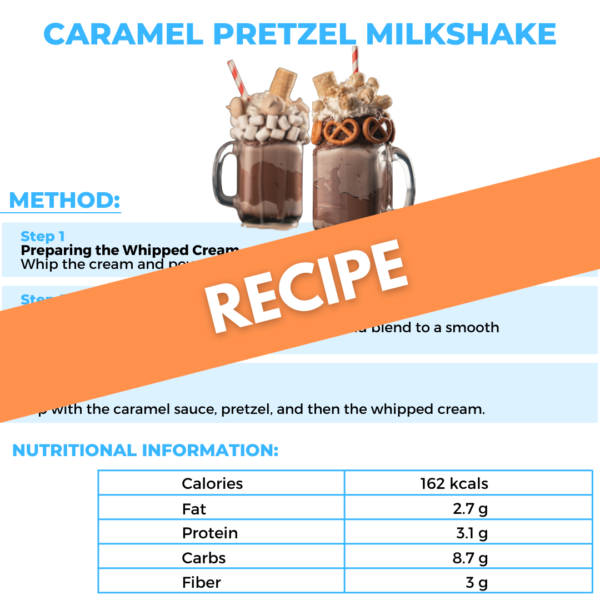 Caramel-Pretzel-Milkshake