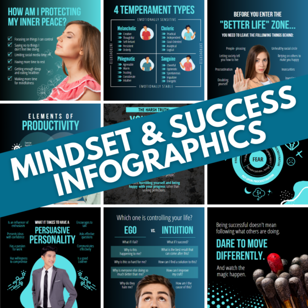 mindset and success infographics1
