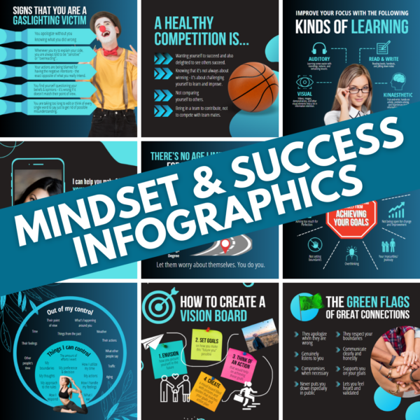 mindset and success infographics 3