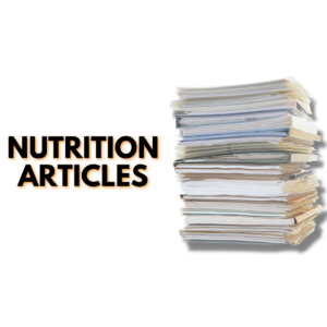 Nutrition-articles