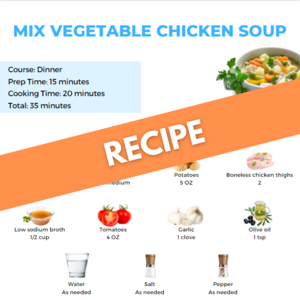 vegetable chicken soup