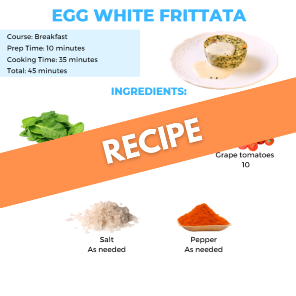 egg white frittata